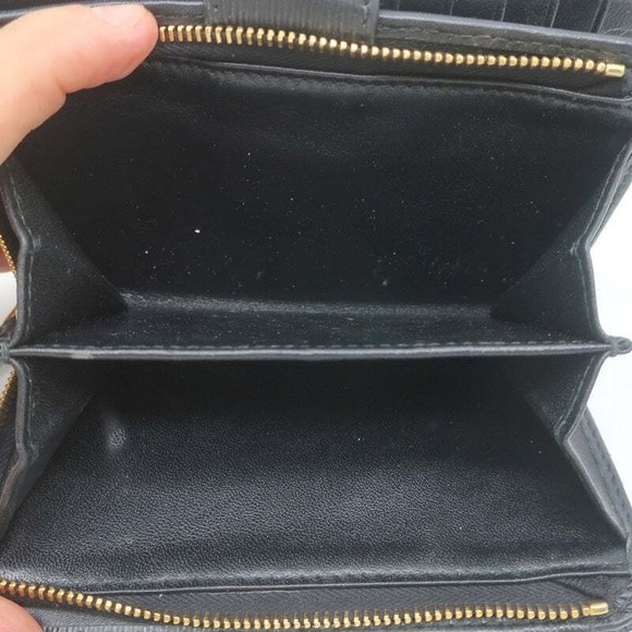 Prada Saffiano Leather Wallet Black - Picture 9 of 12